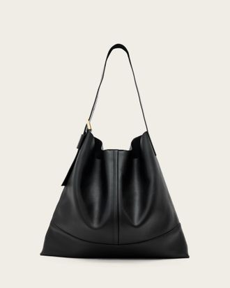 AllSaints Asha Medium Slouchy Leather Bag