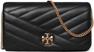 Tory Burch Kira Chevron Crossbody in Black at Nordstrom