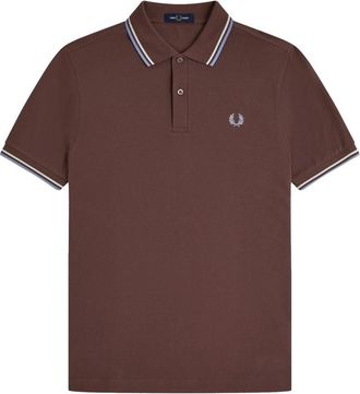 Fred Perry M3600 Poloshirt - Heren - Polos - Bruin - 2XL - Katoen - Tops