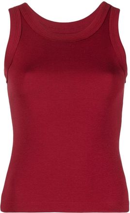Styland organic cotton vest top - women - Organic Cotton - S - Red