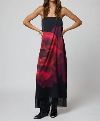 Stillwater Catalina Maxi Dress In Midnight Rose