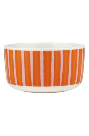 Marimekko Oiva Piccolo Bowl in Orange at Nordstrom, Size One Size Oz