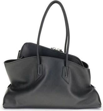 The Attico La Passeggiata Shoulder Bag Black