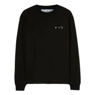 Off-white Mens Off-White SS22 Caravaggio Painting Round Neck Black OMAB064C99JER0051001