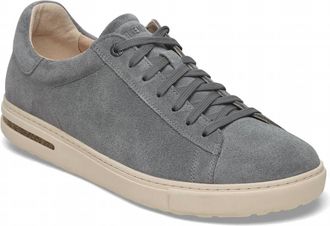 Birkenstock Mens Bend Low Sneaker - Regular Width In Basalt Grey Suede