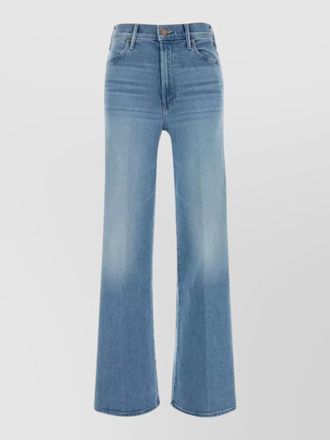 Mother stretch denim the hustler roller sneak jeans