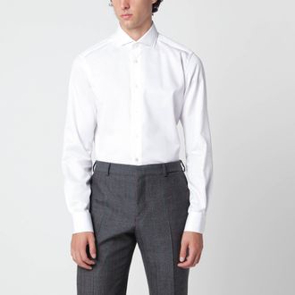 Xacus White Travel cotton shirt