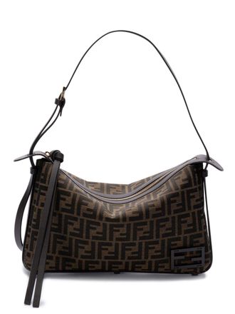 Fendi Borsa a spalla Simply media - Marrone
