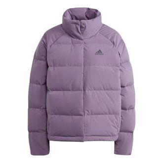 adidas (WMNS) adidas Helionic Relaxed Down Jacket Purple IK3196