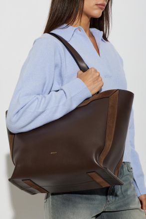Wandler Ida Medium Shopper Bag, Womens, Brown