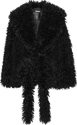 Rotate Faux Fur Belted Jacket