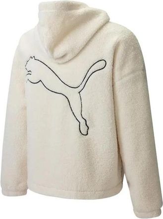 Puma EMB Sherpa Jacket White 539568-93