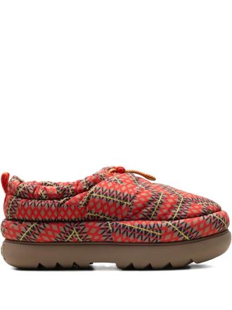 UGG Maxi Heritage Braid slippers - women - Rubber/Polyethylene vinyl acetate (PEVA)/Recycled Polyester/TENCEL Lyocell (LENZING)/Recycled Wool - 9
