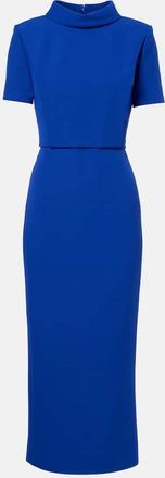 Roland Mouret Cr&ecirc;pe midi dress