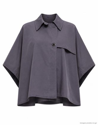 Nine In The Morning Kette Peonia Short Cotton Trench Jacket