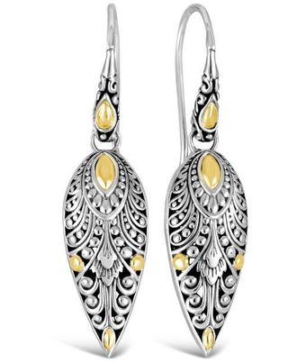 Devata Angel Wings Earrings in Sterling Silver and 18K Gold at Nordstrom