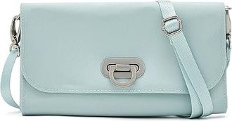 Baggallini Coastal Flip Lock Rfid Phone Wallet Crossbody Cross Body Womens Handbags Pool, Nylon