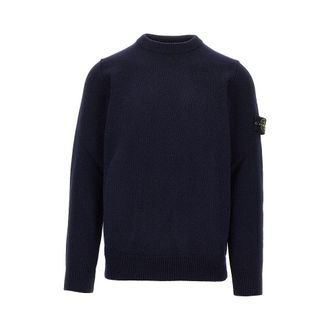 Stone Island Knitted sweater with Logo Badge Man XXL