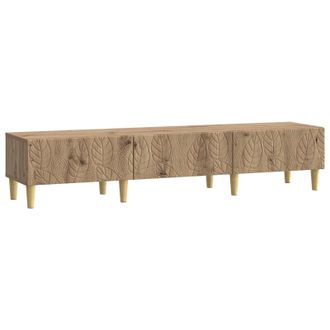 vidaXL Mueble De Tv 147 X 34,5 X 30 Cm Roble Artesanal Vidaxl