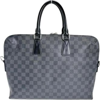 Louis Vuitton Pre-owned Handbags, male, Black, Size: ONE SIZE Pre-owned Briefcase