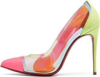 Christian Louboutin 100mm leather pumps - Green