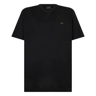 Paul & Shark Katoenen T-shirt - Heren - Tops - Zwart - Maat: XL Katoen