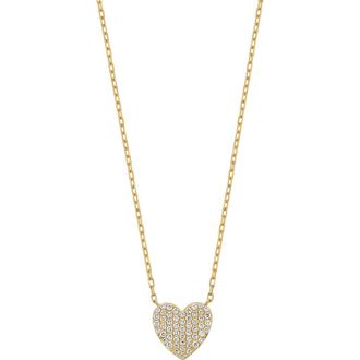 Bony Levy Pav&eacute; Diamond Heart Pendant Necklace in 18K Yellow Gold at Nordstrom Rack