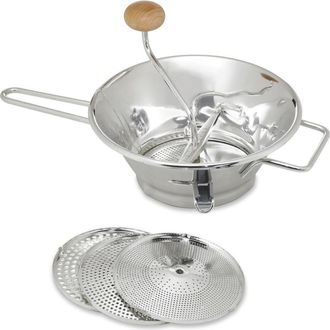 Guillouard Guillouard - Molino De Verduras De Metal Esta&ntilde;ado, Di&aacute;metro 240 Mm - 010760