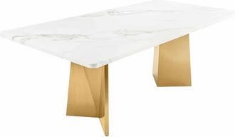 Global Interiors Marmor Design Esstisch Extravaganca 200 x 100 cm