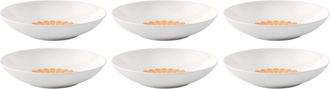 Villeroy & Boch Dessertschale »Villeroy & Boch Dessert-Schale Fleur 6 Stück, Gelb« aus Porzellan