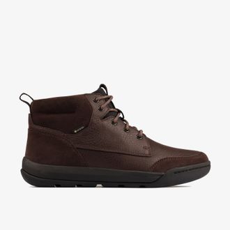 Clarks Ashcombe Hi GORE-TEX Bruine Warmlined Leren Boots