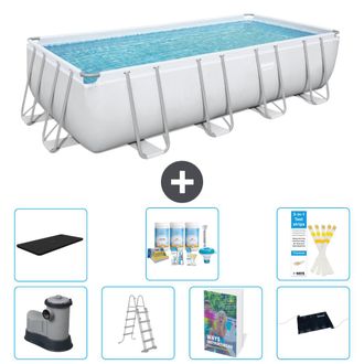 Bestway Piscina Bestway Power Steel Rectangular - 549x274x122 Cm - 8-piezas S632