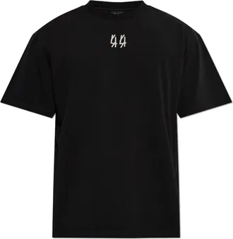 44 Label Group Uomo, Top, Nero, 2Xl, new