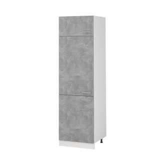 Vicco Armario Alto R-line, Hormig&oacute;n/blanco, 60 Cm, Vicco