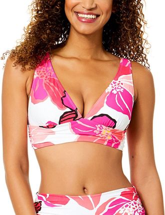 Anne Cole Soft Shirred Band Bralette