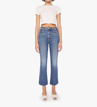 Mother Hustler High-Rise Flare Jeans In Bending The Rules