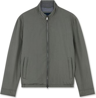 Paul & Shark Typhoon Silk jacket, Man, Agave Green, Size: XXL