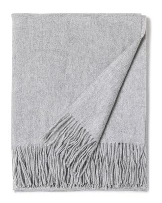 Sofiacashmere sofiacashmere Woven Cashmere Fringed Throw