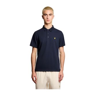 Lyle & Scott Polo Hemden - Heren - Tops - Blauw - Maat: 2XL