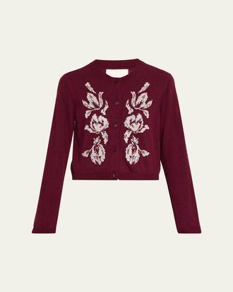 Cinq &agrave; Sept Isolde Embellished Cardigan