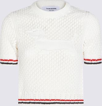 Thom Browne Sweaters Light And Natural-Donna