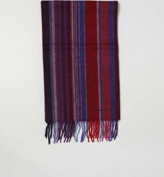 Paul Smith Scarf PS PAUL SMITH Men color Burgundy