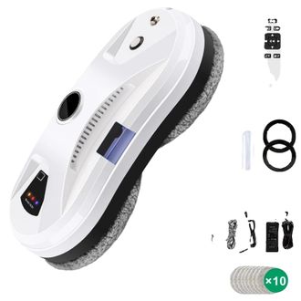 OEM Robot Limpiacristales, Alta Potencia De Succi&oacute;n, Funci&oacute;n De Control Remoto, 5600 Pa (versi&oacute;n Con Pulverizaci&oacute;n De Agua), Yes-a