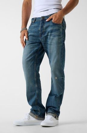 Guess G16 Straight Leg Jeans in Blue at Nordstrom, Size 33 X 32