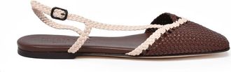 Hereu Brown Woven Sandal