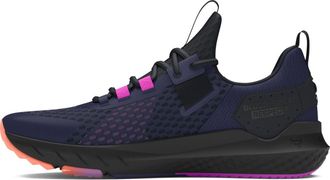 Under Armour Mens Project Rock Blood Sweat Respect 4 Sneaker, (402) Midnight Navy/Black/Flare Orange, 9 UK
