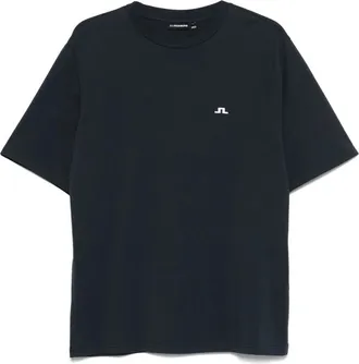 J.Lindeberg T-shirt van biologisch katoen - Blauw