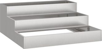 vidaXL Vidaxl - Maceta Para Jard&iacute;n Oxidado 90 X 90 X 35 Cm Acero Oxidado