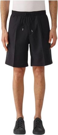 BRIGLIA 1949 Korte Broeken, Heren, Zwart, M, Casual Shorts
