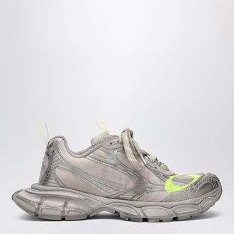 Balenciaga Sneaker 3XL taupe/giallo fluo in mesh e poliuretano